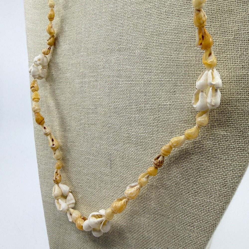 Boho Coastal Seashell Necklace - Summer Beach Festival Jewelry Gift - Picture 6 of 11